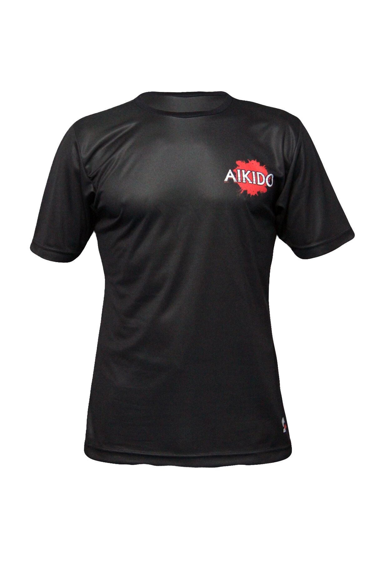 Dosmai Dijital Baskılı Aikido Bisiklet Yaka Spor T-Shirt AIT034