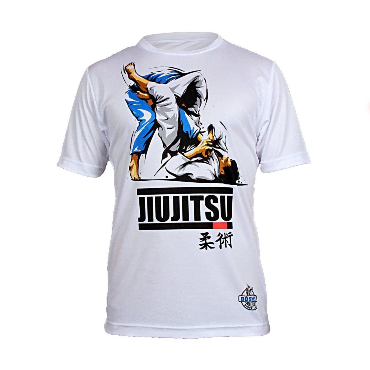 Dosmai Dijital Baskılı Jiu Jitsu Bisiklet Yaka Spor T-Shirt JIT008