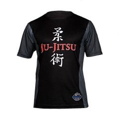 Dosmai Dijital Baskılı Jujitsu Bisiklet Yaka Spor T-Shirt JIT014