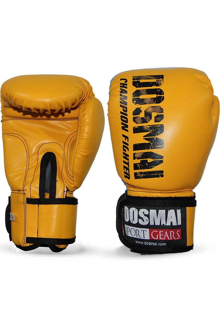 Dosmai Boks Kick Boks Muay Thai Eldiveni EL340 12 Oz - Sarı