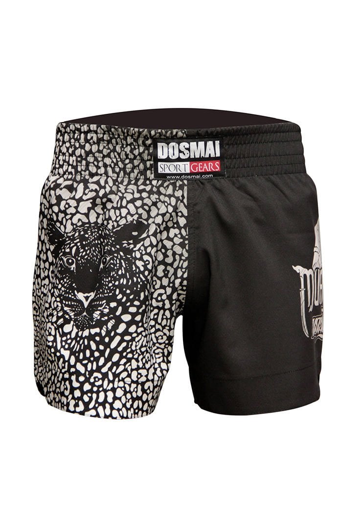 Dosmai Dijital Baskılı Muay Thai Spor Şort MTS217 XL - Gümüş