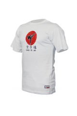 Dosmai Baskılı Karate Bisiklet Yaka Spor T-Shirt KRT832