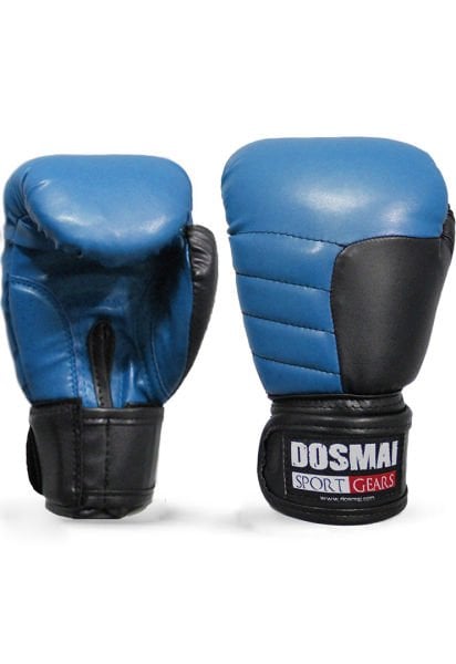 Dosmai Boks Kick Boks Muay Thai Eldiveni EL345 Mavi - 12 oz