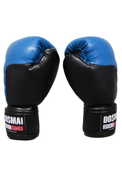 Dosmai Boks Kick Boks Muay Thai Eldiveni EL345 Mavi - 8 oz