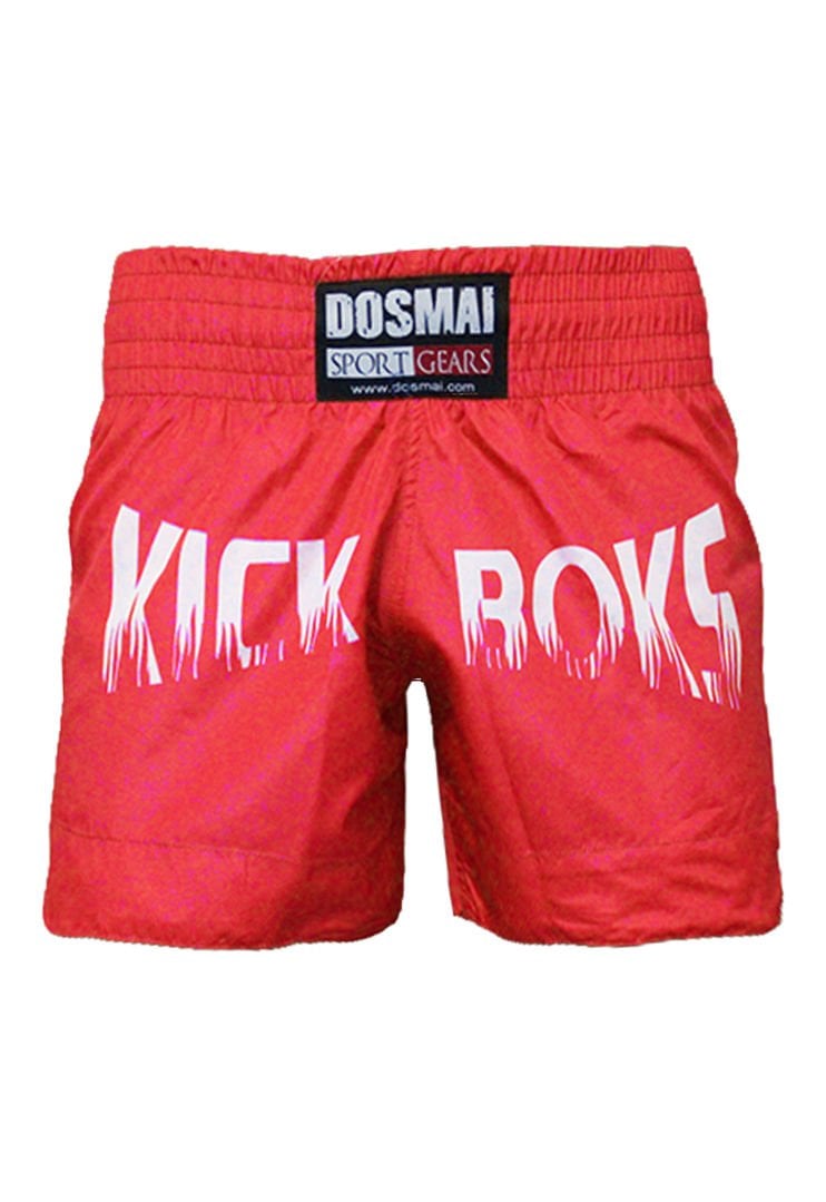 Dosmai Dijital Baskılı Kick Boks Spor Şort KBS248 Kırmızı - XL