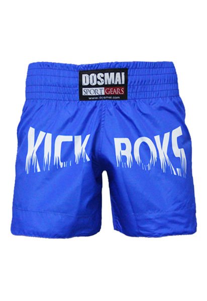 Dosmai Dijital Baskılı Kick Boks Spor Şort KBS248 Mavi - L