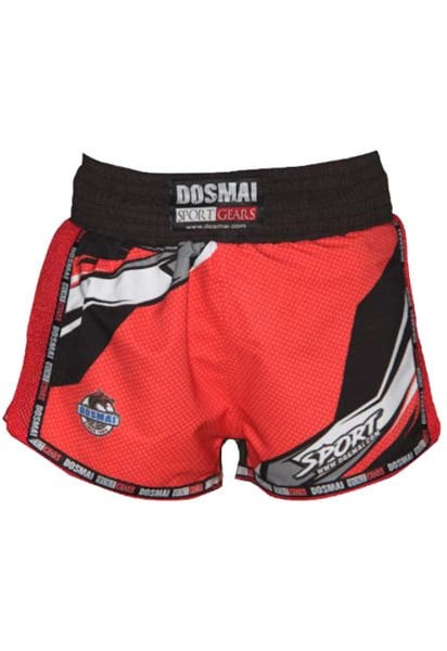 Dosmai Dijital Baskılı Fileli Spor Şort KBS242 XS - Kırmızı