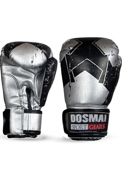 Dosmai Boks Kick Boks Muay Thai Eldiveni EL342 10 Oz - Gri