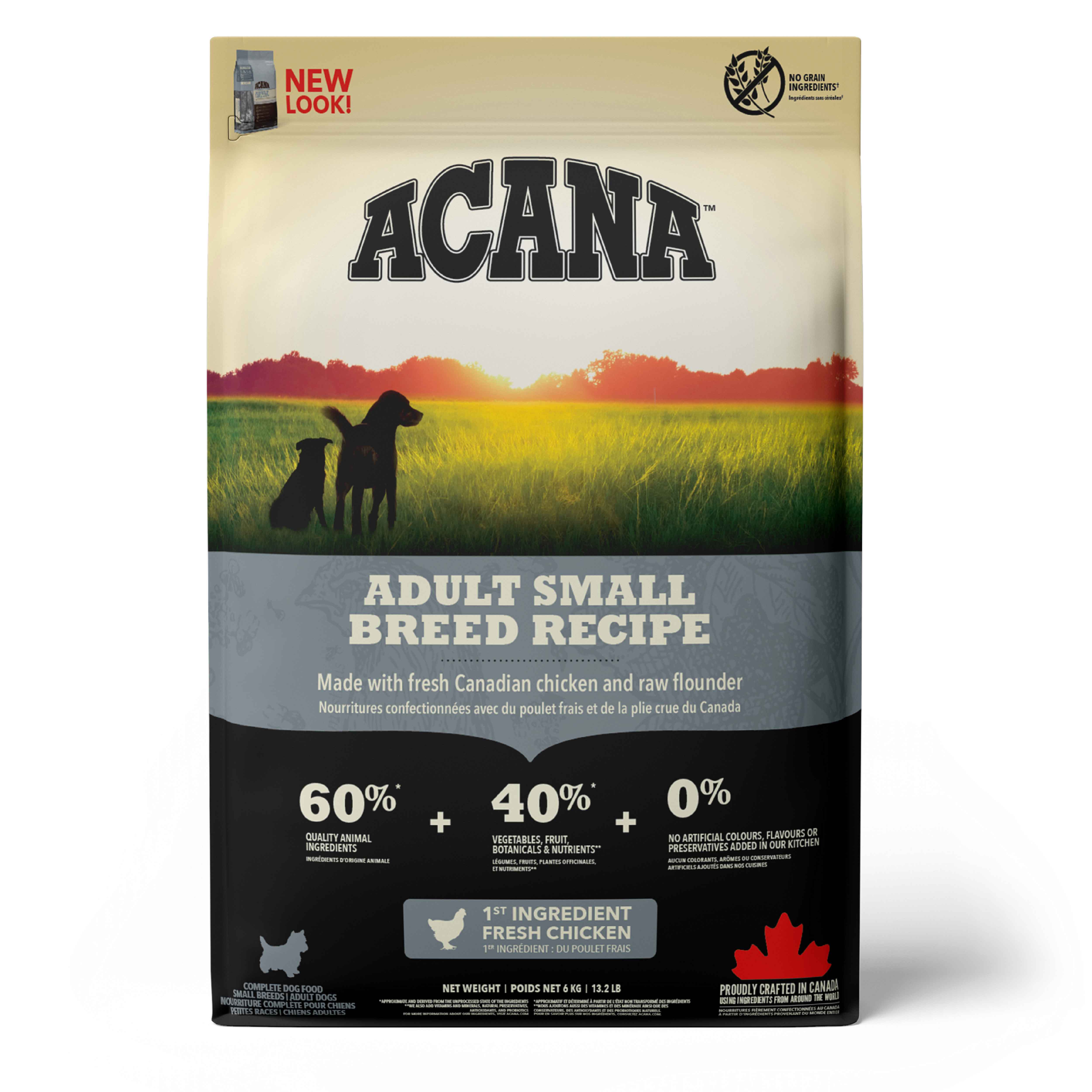 ACANA Heritage - Adult Small Breed 6 kg - Küçük ırk yetişkin köpek maması