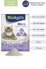 Biokats Kedi Kumu Micro Bianco Classic 6lt