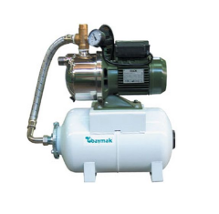 DAB JETİNOX 82 M - 0.8 HP 220V 50 LT TANKLI PASLANMAZ ÇELİK GÖVDELİ HİDROFOR ( 3 KAT - 4 DAİRE )