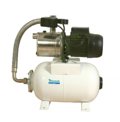 DAB EURO 40/50 M - 1.1 HP 220V 50 LT TANKLI PASLANMAZ ÇELİK GÖVDELİ PAKET HİDROFOR ( 4 KAT - 8 DAİRE )
