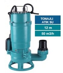 MOMENTUM P1500W  - 2HP-220V- DÖKÜM GÖVDELİ TONAJLI PİS  SU  DALGIÇ  POMPASI
