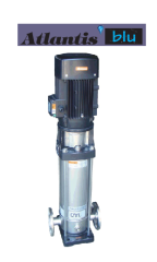 ATLANTİS CVL 15-9KT - 4 HP 380V DİK MİLLİ ÇOK KADEMELİ İN-LİNE TİP KOMPLE PASLANMAZ ÇELİK POMPA