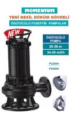 MOMENTUM P2200H- 3HP-380V- PARÇALAYICI BIÇAKLI DÖKÜM GÖVDELİ FOSEPTİK DALGIÇ POMPA