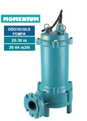 MOMENTUM P3000T- 4HP-380V- PARÇALAYICI BIÇAKLI DÖKÜM GÖVDELİ FOSEPTİK DALGIÇ POMPA