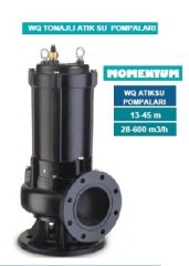 MOMENTUM 65WQ15-15-1.5 - 2HP-380V- DÖKÜM GÖVDELİ TONAJLI  ATIK  SU  DALGIÇ  POMPASI