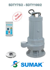 SDTY 75/2 7.5 HP 380V DÖKÜM GÖVDELİ AZ KİRLİ SU DALGIÇ POMPA