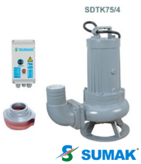 SDTK 75/4 7.5 HP 380V DÖKÜM  GÖVDELİ FOSEPTİK DALGIÇ POMPA
