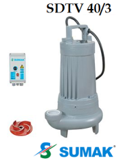 SDTV 40/3 4.HP 380V  VORTEX ÇARKLI FOSEPTİK DALGIÇ POMPA