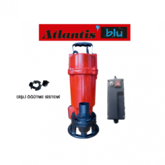 ATLANTİS ÖĞÜTÜCÜ 1.1M - 1.5 HP 220V TAM ÖĞÜTÜCÜ PARÇALAYICI FOSEPTİK DALGIÇ POMPA