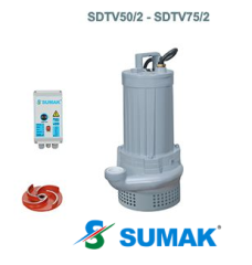 SDTV 75/2 7.5 HP 380V  VORTEX ÇARKLI FOSEPTİK DALGIÇ POMPA