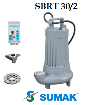 SBRT 30/2 3 HP 380V BIÇAKLI FOSEPTİK DALGIÇ POMPA