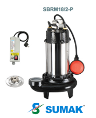 SBRM 18/2-P 1.8 HP 220V PARÇALAYICI BIÇAKLI FOSEPTİK DALGIÇ POMPA