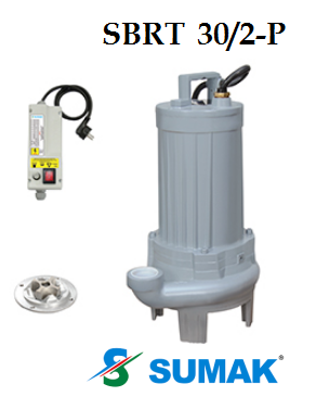 SBRT 30/2-P 3 HP 380V PARÇALAYICI BIÇAKLI FOSEPTİK DALGIÇ POMPA