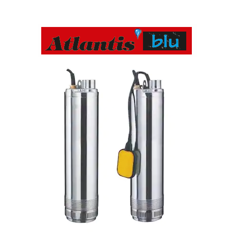 ATLANTİS SCM 8A - 2 HP 220V MONOBLOK KESON KUYU DALGIÇ POMPA