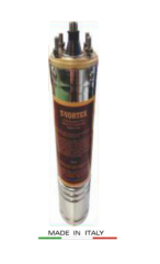 T VORTEX 3 HP - 220V 4 İNÇ DERİN KUYU DALGIÇ POMPA MOTORU (MONOFAZE)