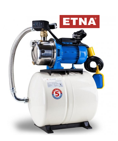 ETNA JET INOX 100-24 ES 1.HP - 220V PASLANMAZ ÇELİK JET POMPALI PATLAMAYAN GENLEŞME TANKLI PAKET HİDROFOR