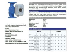 SUMAK SSP INV 65/8 DN65 220V Flanşlı Frekans Kontrollü Sirkülasyon Pomapası