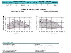 Prana  HP-F 65/130-340    DN 65  220V   Frekans Kontrollü Flanşlı Sirkülasyon Pompa