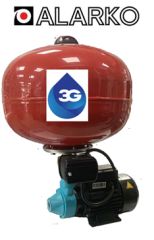 Alarko JET QBM-60   0.5Hp 220V  24 Litre Küre Tanklı Paket Hidrofor
