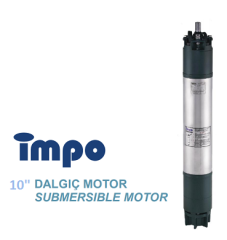 İMPO 250 HP - 380V 10'' İNÇ TEK DALGIÇ POMPA MOTORU (SU SOĞUTMALI)
