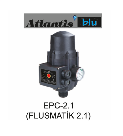ATLANTİS MONRO EPC-2.1 - 1.5 HP OTOMATİK BASINÇ KONTROL KİTİ (HİDROMAT)