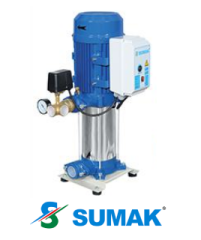 SHT8A 300/8 3.HP 380V TEK POMPALI DÜŞEY MİLLİ KADEMELİ HİDROFOR