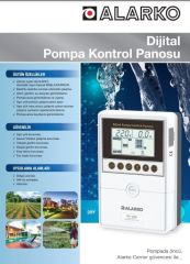 Alarko, D1-550, TRİFAZE, 1HP, Dalgıç Pompa, Hidrofor, Dijital Kontrol Panosu (ELEKTRONİK)