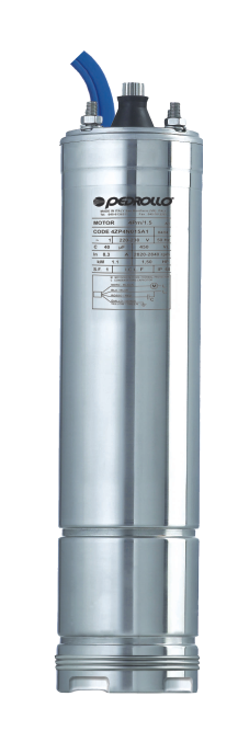 PEDROLLO 4PD/10 - 10 HP - 380V 4\'\' İNÇ DERİN KUYU DALGIÇ POMPA MOTORU (TRİFAZE)