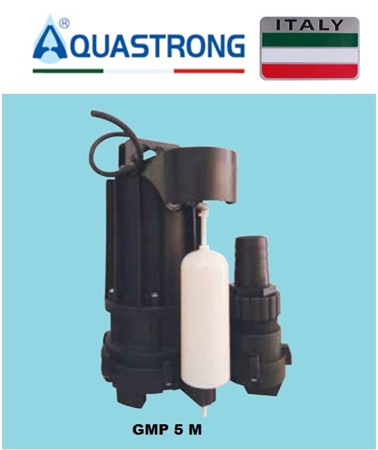 Aquastrong GMP 5 M        0.25kW  220V  Dikey Flatörlü Drenaj  Pompa