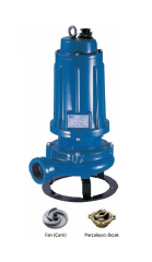 ETNA DTRT 300 - 3 HP 380V PARÇALAYICI BIÇAKLI ENDÜSTRİYEL TİP FOSEPTİK DALGIÇ POMPA