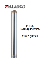 ALARKO 4SD6/34 DMD - 5.5 HP 4\'\' İNÇ TEK DALGIÇ POMPA KADEMESİ (11/2\'\') ÇIKIŞLI