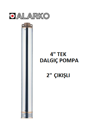 ALARKO 4SD12/12 DMD - 3 HP 4\'\' İNÇ TEK DALGIÇ POMPA KADEMESİ (2\'\') ÇIKIŞLI