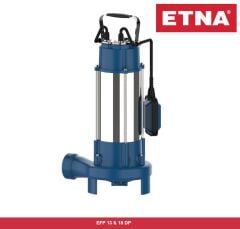 Etna EFP-13DP 1.8Hp 220V Döküm Gövdeli Flatörlü Parçalayıcı Bıçaklı Drenaj Dalgıç Pompa