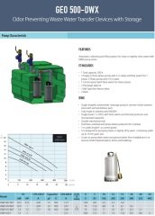 Aquastrong  GEO 500 - 2 GQSM 50-11   Kendinden Depolu Koku Yapmayan Foseptik Tahliye Cihazı