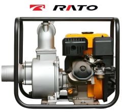 RATO, RT 80 NB 27-5.6 Q , 9 HP, 4 ZAMANLI, KİRLİ SU VE ÇAMUR POMPASI [ 3'']