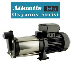 Atlantis Blu YATIK 7-5M - 1.5 HP - 7 m³/h - 60 mSS- 220V  Yatık Milli Çok Kademeli Pompa