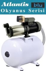 ATLANTİS, YATIK 7-5M-ST, 1.5HP, 220V, DEĞİŞEBİLİR MEMBRANLI, 50 LİTRE TANKLI, HAZIR PAKET HİDROFOR