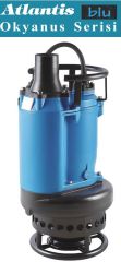 ATLANTİS, 200KBS 32-422T, 30HP, 380V, Karıştırıcılı Dalgıç Çamur Pompası